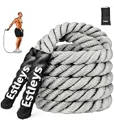 5lb Weighted Jump Rope for Men and Women, Adult Heavy Skipping Rope, Heavy Jump Ropes for Home Wo...