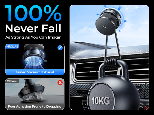 360° Vacuum Magnetic Phone Holder Stand