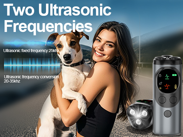 Dog Sonic Bark Deterrents Devices Ultrasonic Anti Barking Device for Dogs Bark Deterrent