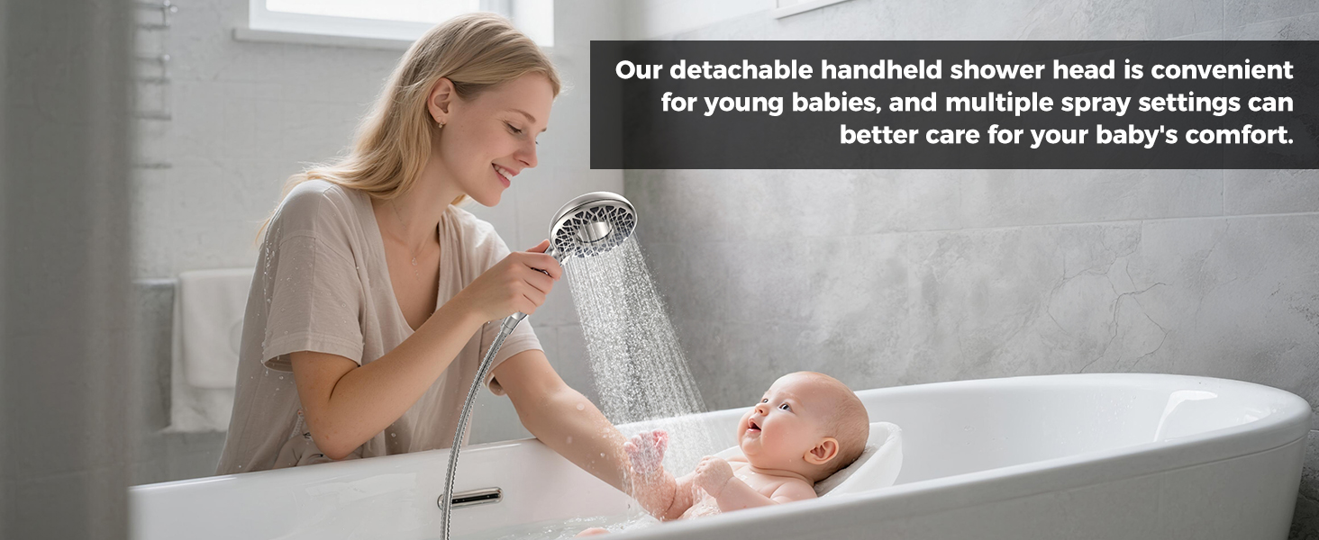 handheld shower head