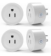 Sanofuturion WiFi Smart Plug, Works with Alexa &amp; Google, Remote Control | Voice &amp; App Remote Cont...