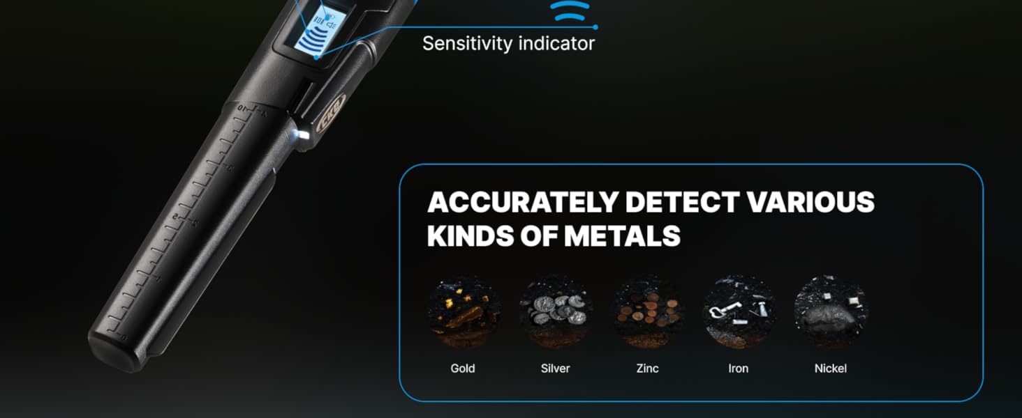 CKG pinpointer metal detector waterproof metal detector pinpointer waterproof mini metal detector