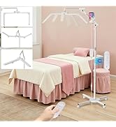 Lash Light for Eyelash Tech-Esthetician Foldable Square, Flexible, 40W, Adjustable Head &amp; Height,...