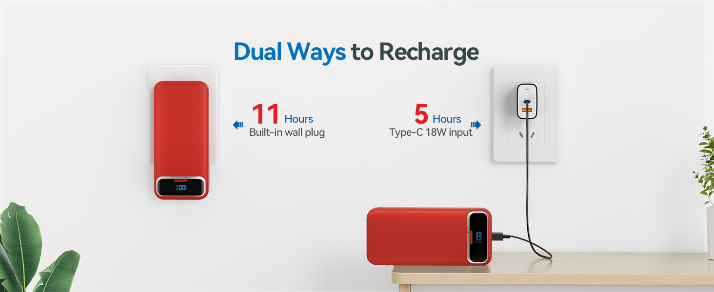 Dual Ways to Recharge