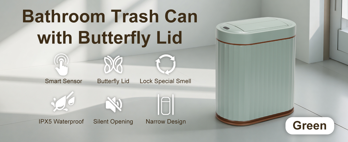 bathroom trash can