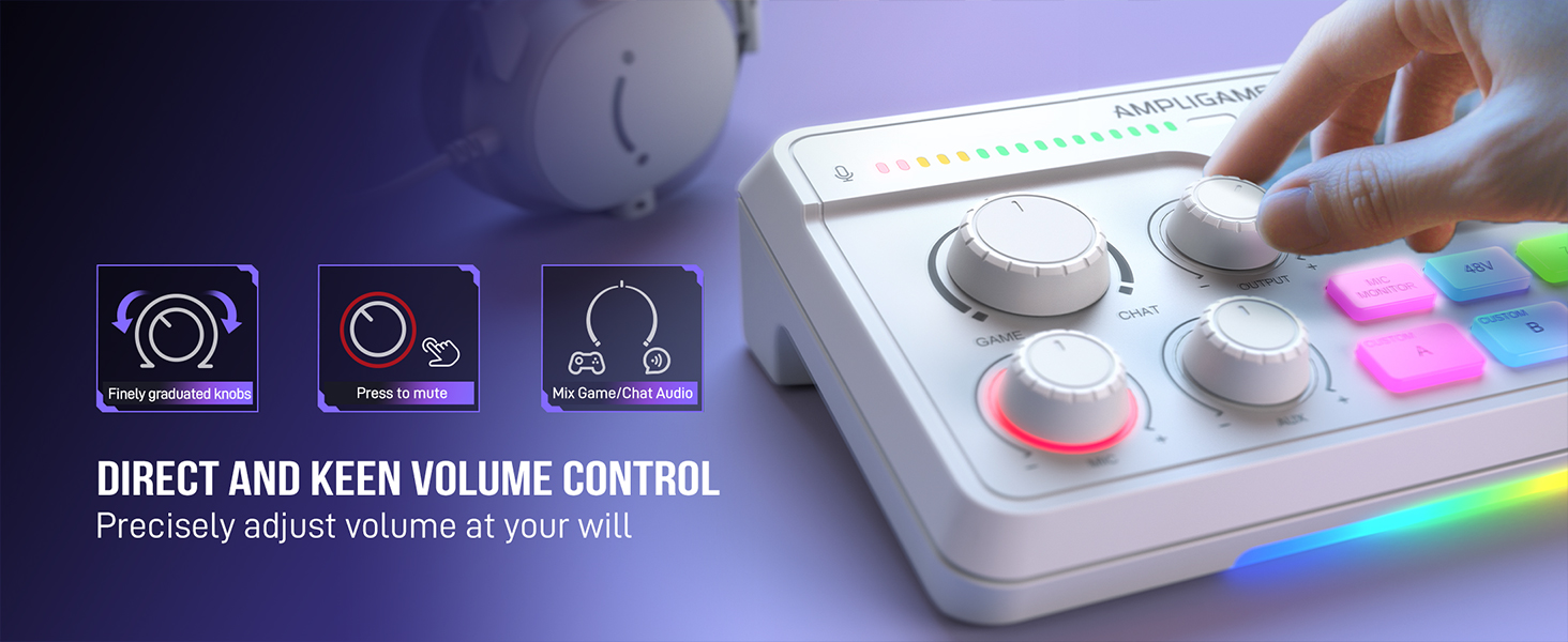 gaming audio mixer