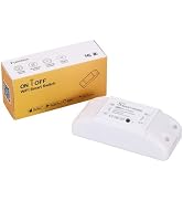 BVAZTVP WiFi Smart Light Switches 10A Mini DIY Breaker Module,Control by Smart Life/Tuya App,Comp...
