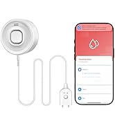 Nestool WiFi Water Leak Detectors for Home with Tuya APP Push and 100dB Sound Alarm, Suit for War...