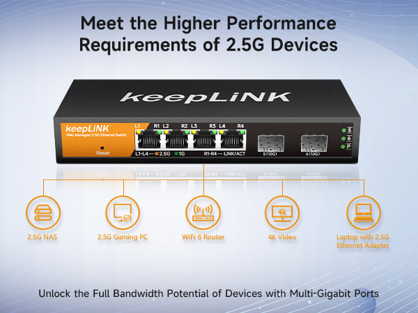 2.5gb managed switch 