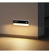 UMLAEN Motion Sensor Night Lights, 1800mAh Rechargeable Motion Activated Night Light, 3000K Batte...