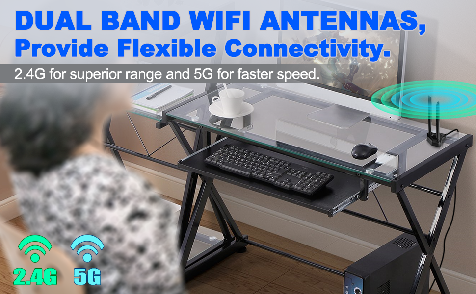 eightwood dual wifi antennas