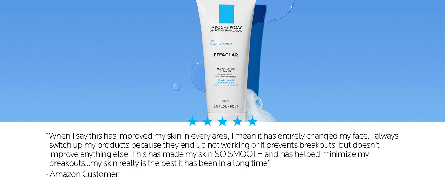 Review: Best acne prone cleanser ever! Non-drying and never irritates, a little goes a long way.