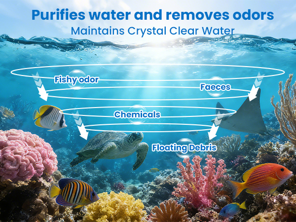 activated charcoal aquarium filter fish tank filter aquarium filter media
