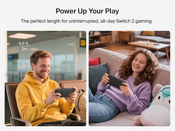 Nintendo Switch Charging Cable