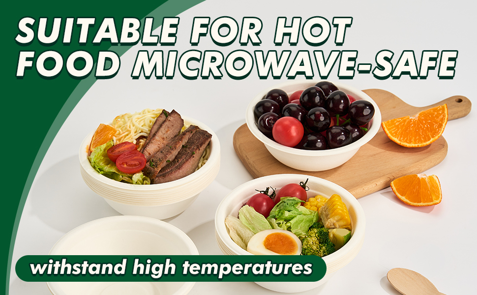 suitable for hot food microwave-safe