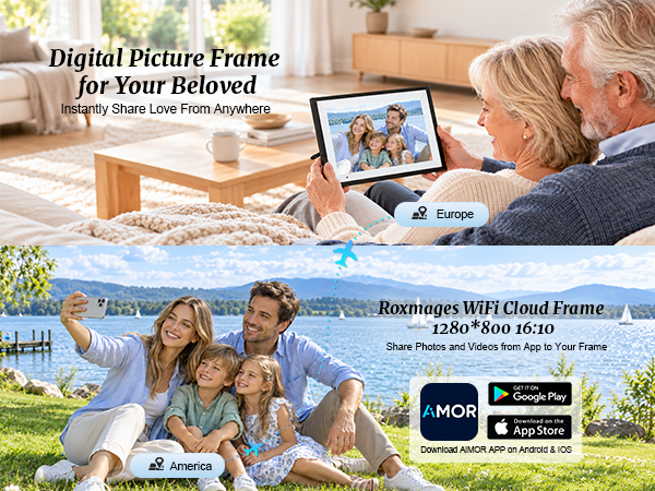 Digital Picture Frame for Your Beloved