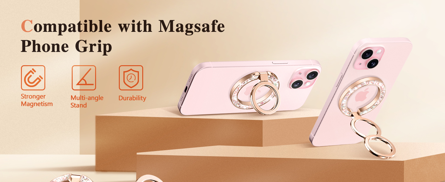 magnetic phone ring holder