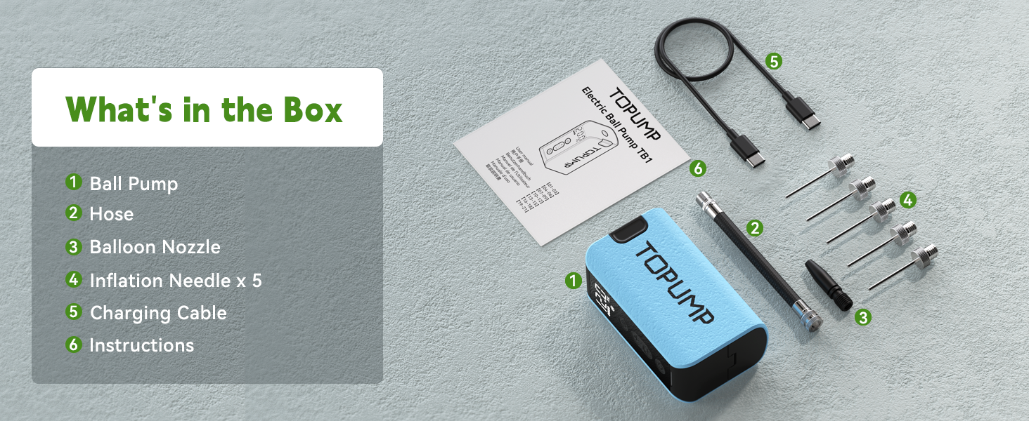 ball pump for sports balls