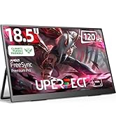 UPERFECT Portable Monitor 18.5-inch 120HZ 100% sRGB 1080P w/VESA &amp; Stand 180° Adjustable Ultra-Sl...