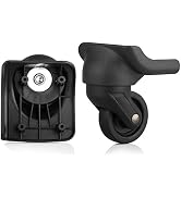 Zoofen Luggage Wheels Replacement Black Suitcase Wheels Replacement Suitcase Caster Wheels with 4...