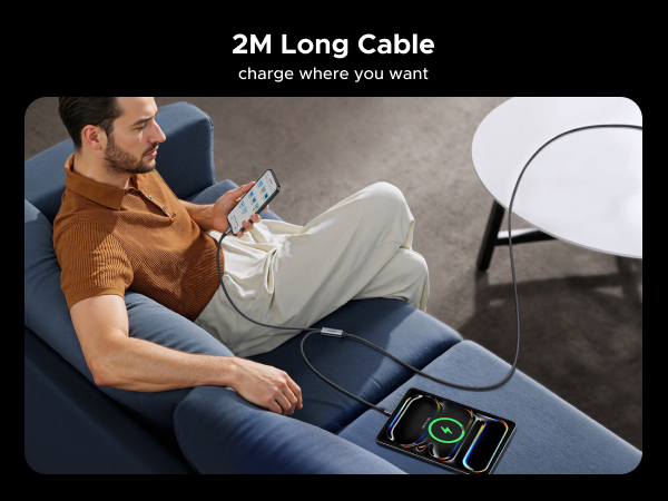 2m long cable