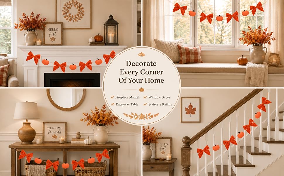 Rustic Fall Decor Modern Farmhouse Decor Neutral Fall Decor Cozy Autumn Decor Minimal Fall Decor