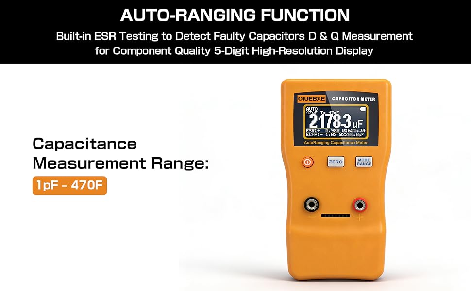 Digital Capacitor Tester