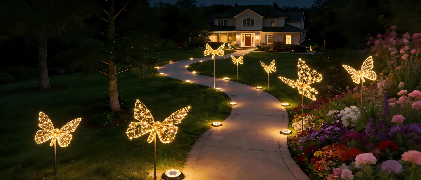 Solar lights decoration
