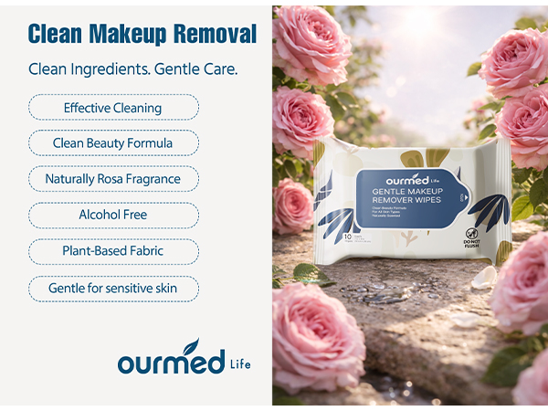 Effective Cleaning - Clean Beauty Formula - Naturally Rosa Fragrance - Alcohol Free