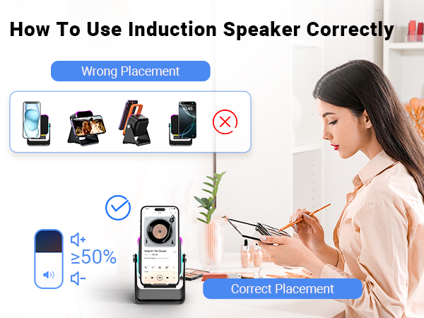 unique gifts for him cool gifts for 20 year old male induction speaker induction speaker for iphone