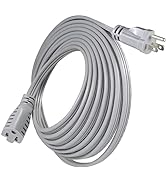 KUNCAN Appliance Power Extension Cord - Heavy Duty 14/3 AWG Parallel 3 Prong Low Profile Flat Cab...