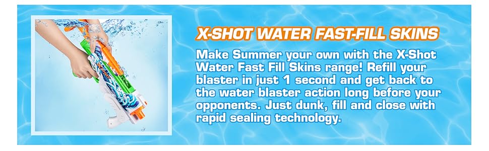 XShot SKINS - Hyperload Watergun