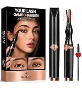Heated Eyelash Curler - 2 in 1 Clip-Type Heated Lash - Electric Eyelash Curler Rechargeable for 2...