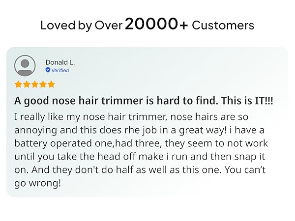 nose hair trimmer men