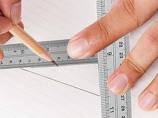 Metal ruler