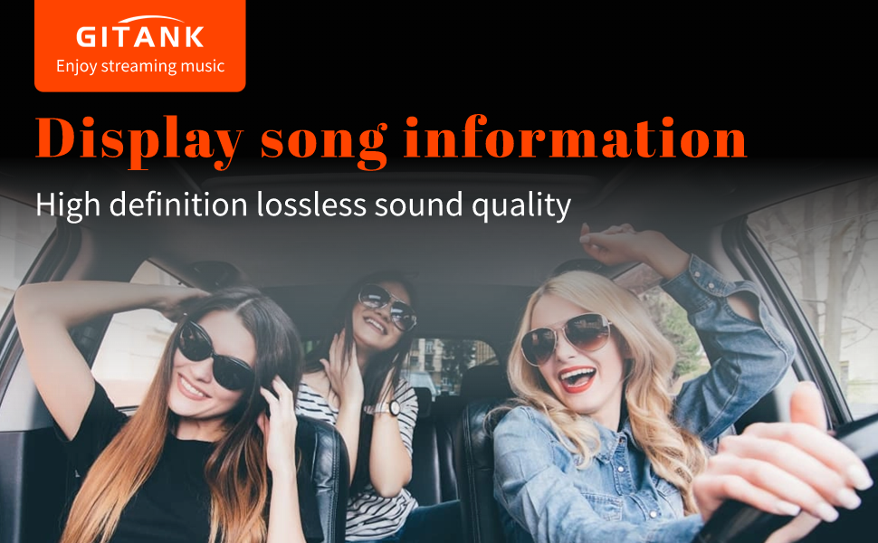 GITANK AIR2POD USB Bluetooth adapter For CAR