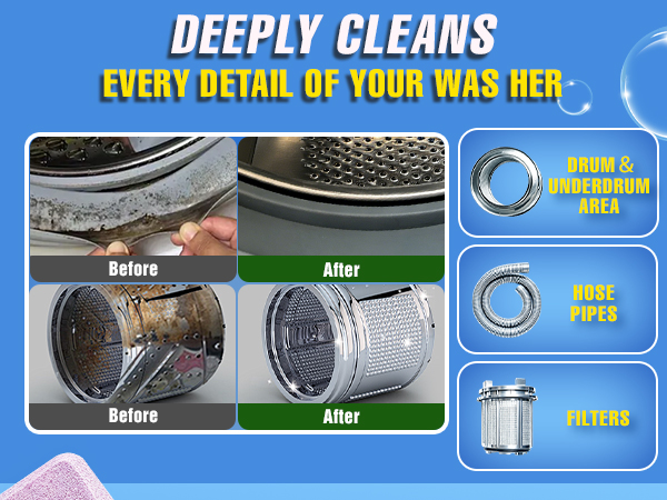 DEEPLY CLEANS EVERY DETAIL OF YOUR WAS HER