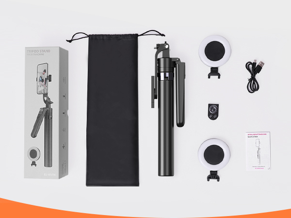 phone tripod with light