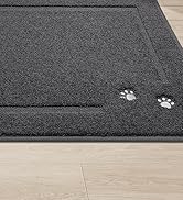 BEQHAUSE Dog Door Mat for Muddy Paws 32"x48" Dirt Trapper Absorbent Doormat Non Slip Entryway Rug...