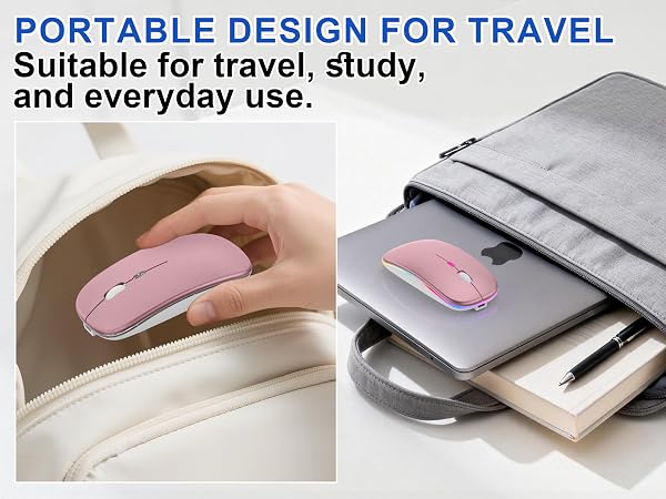 mini wireless mouse small wireless mouse travel mouse wireless light up mouse mouse for macbook air