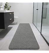 B BENRON Bathroom Runner Rugs 70x24, Extra Soft and Absorbent Bath Mats, Non-Slip Shaggy Bath Rug...