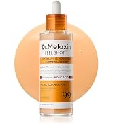 Dr. Melaxin Peel Shot Kojic Acid Turmeric Serum – Exfoliating Dark Spot Corrector with AHA/BHA &amp; ...