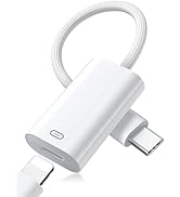 iMangoo for USB-C to Lightning Adapter, Type C Male to Female Lightning Headphone Audio Converter...