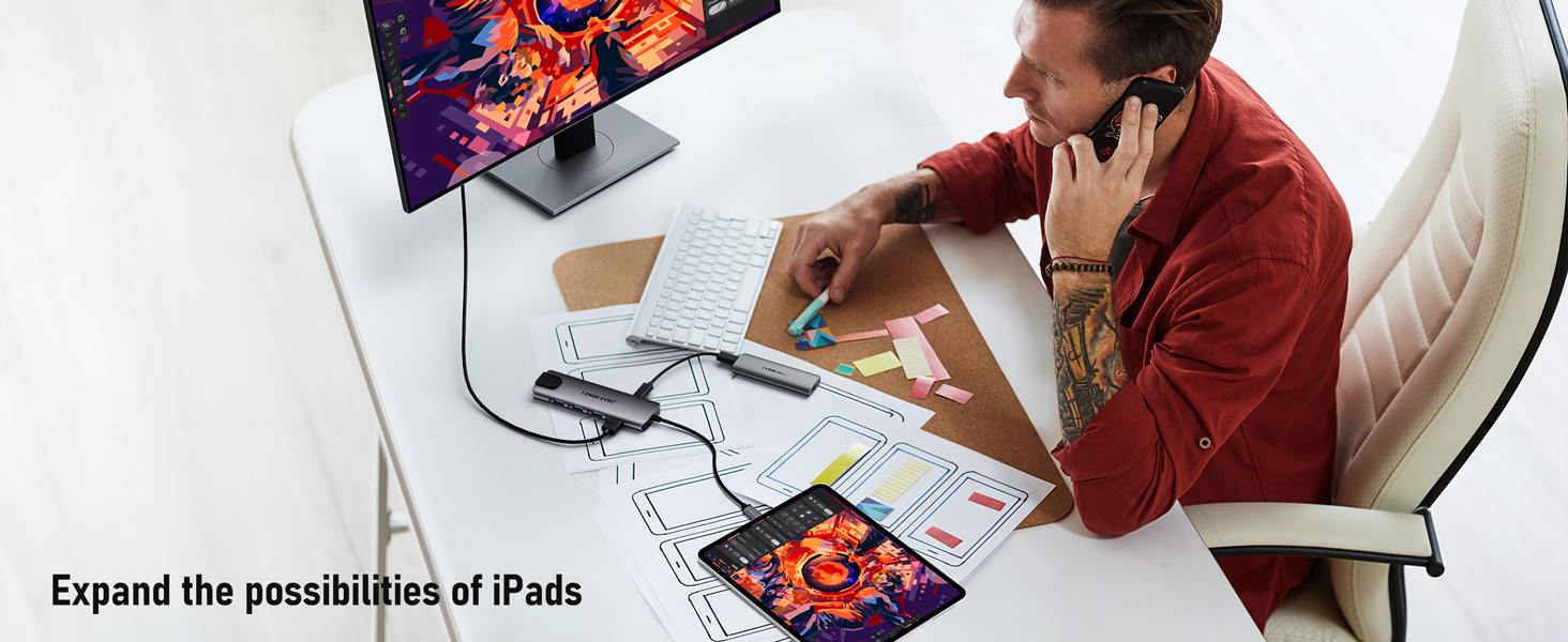 Expand the possibilities of iPads