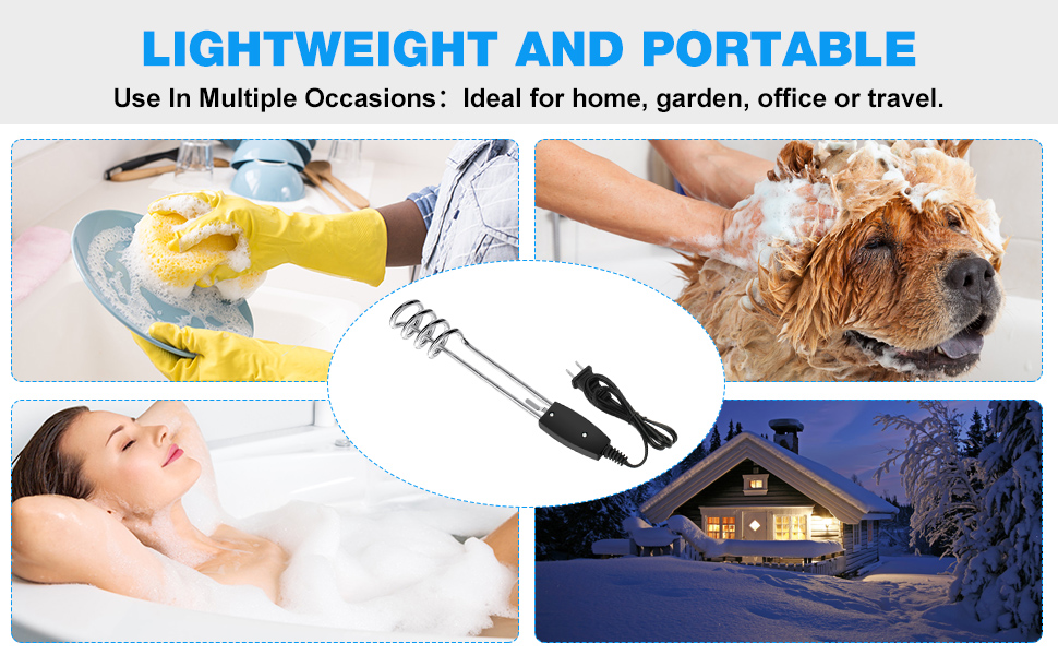 portable water heater electric