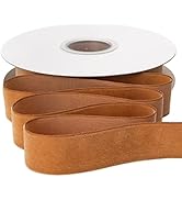 Ribbli Polyester Khaki Velvet Ribbon,1 Inches Continuous10-Yard Spool,Christmas Ribbon for Gift W...