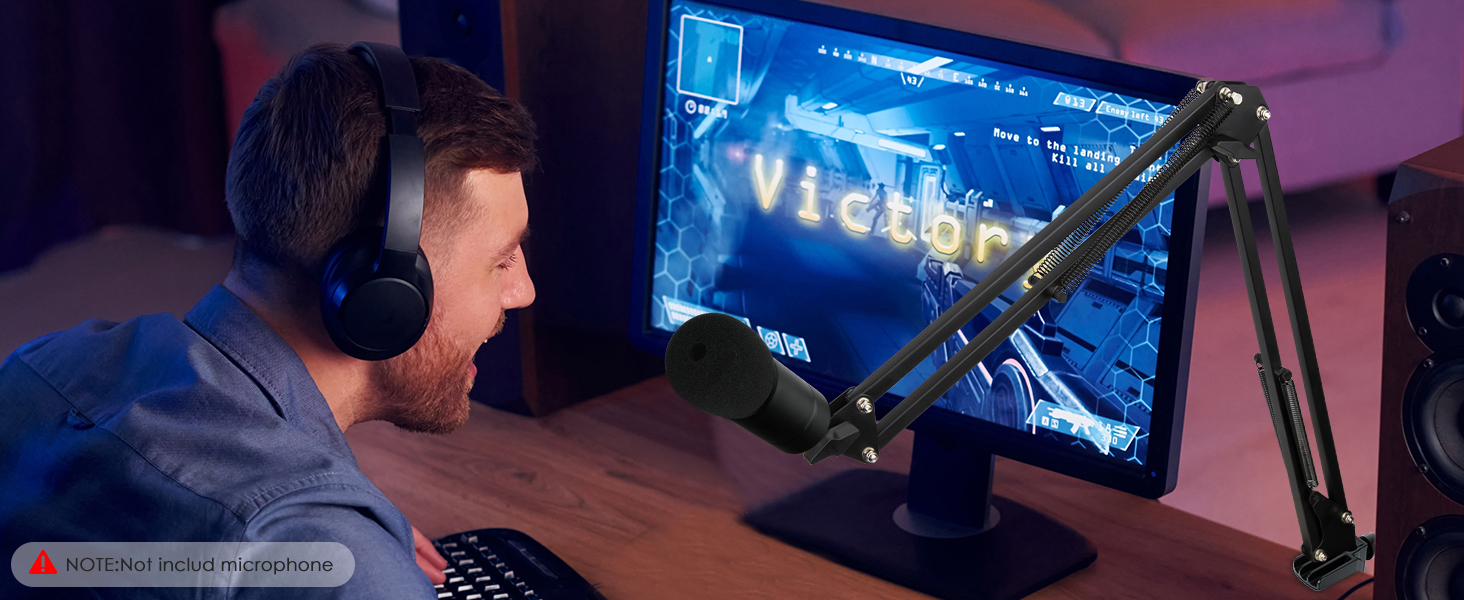 HyperX SoloCast 2 Pop Filter Windscreen Pop Screen HyperX SoloCast 2 Microphone boom arm SoloCast 2