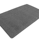 PureSwan Bathroom Rugs 36 x 60 Inch – Extra Large Bath Mat | Absorbent and Washable Thick Chenill...
