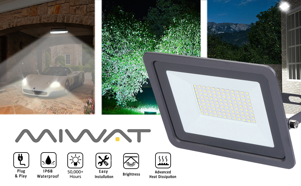 PLUG IN FLOOD LIGHTING