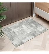 zesthome Washable 2x3 Area Rugs - Door Mat Abstract Rugs for Entrance, Stain Resistant Rugs for B...
